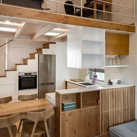 アパート Chania Escapes Loft 50 Meters By The Sea
